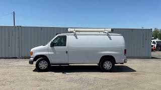 2007 Ford E250 SD Cargo Van