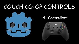How to setup dynamic controls in GODOT for 4+ players