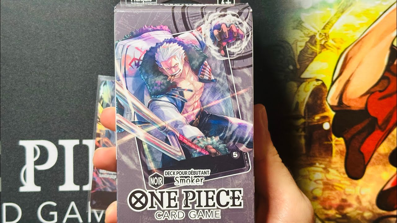 Présentation du starter deck ST19 de Smoker noir  en Français !!