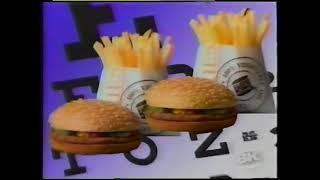 Burger King "BK Tee Vee" Commercial - $1.99 Deal (1993)