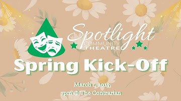 Spring Kickoff Meeting Recap