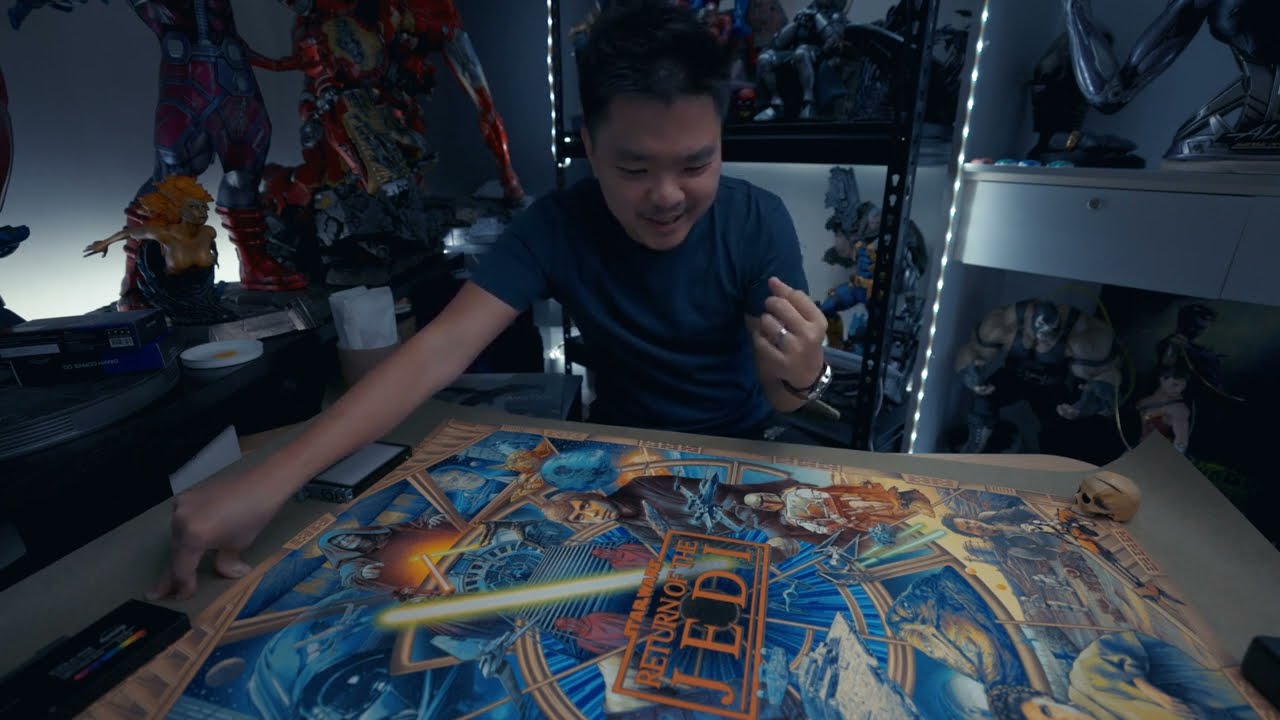 RETURN OF THE JEDI SCREEN PRINT | ISE ANANPHADA STAR WARS