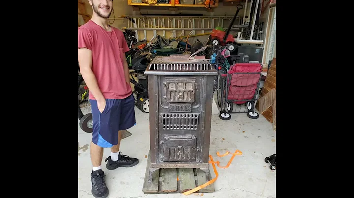 Furnola coal stove/ gift from Mike and Karen, St C...