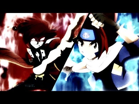 Gingka VS Sakyo (Beyblade Zero G/Shogun Steel)