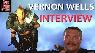 VERNON WELLS Interview 2016 : Mad Max 2 : Road Warrior - Commando - Power Rangers ( part 1 )