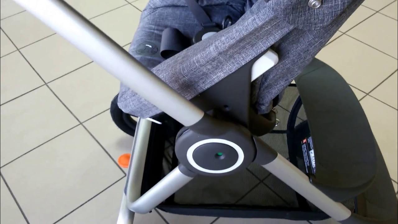 How to Fix a Stokke Trailz Carrycot that won't Connect to the Chassis - YouTube