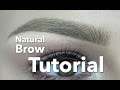 Natural Brow Tutorial for Sparse Brows - Drugstore Eyebrow Products | Alexandra Anele