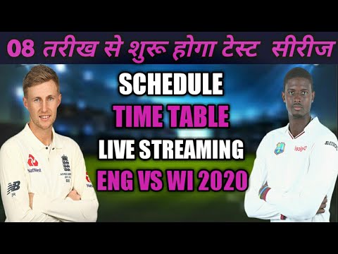 England vs west Indies 2020 live streaming channel/England ...