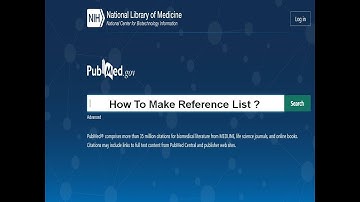 PubMed Citation II  How To Make Reference List Using PubMed Database