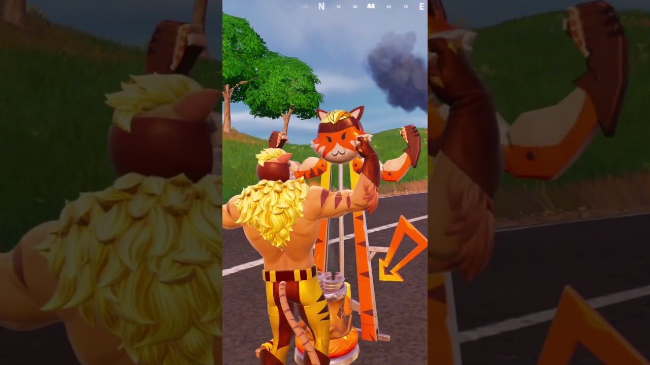 Meowtooth "Test Your Strength" Emote InGame 💪 