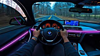 POV DRIVE IN A STRAIGHT PIPED 2016 BMW F30 328i 💨 (LOUD POPS & BANGS)💥