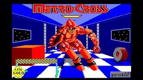 Metro-Cross Review for the Amstrad CPC by John Gage