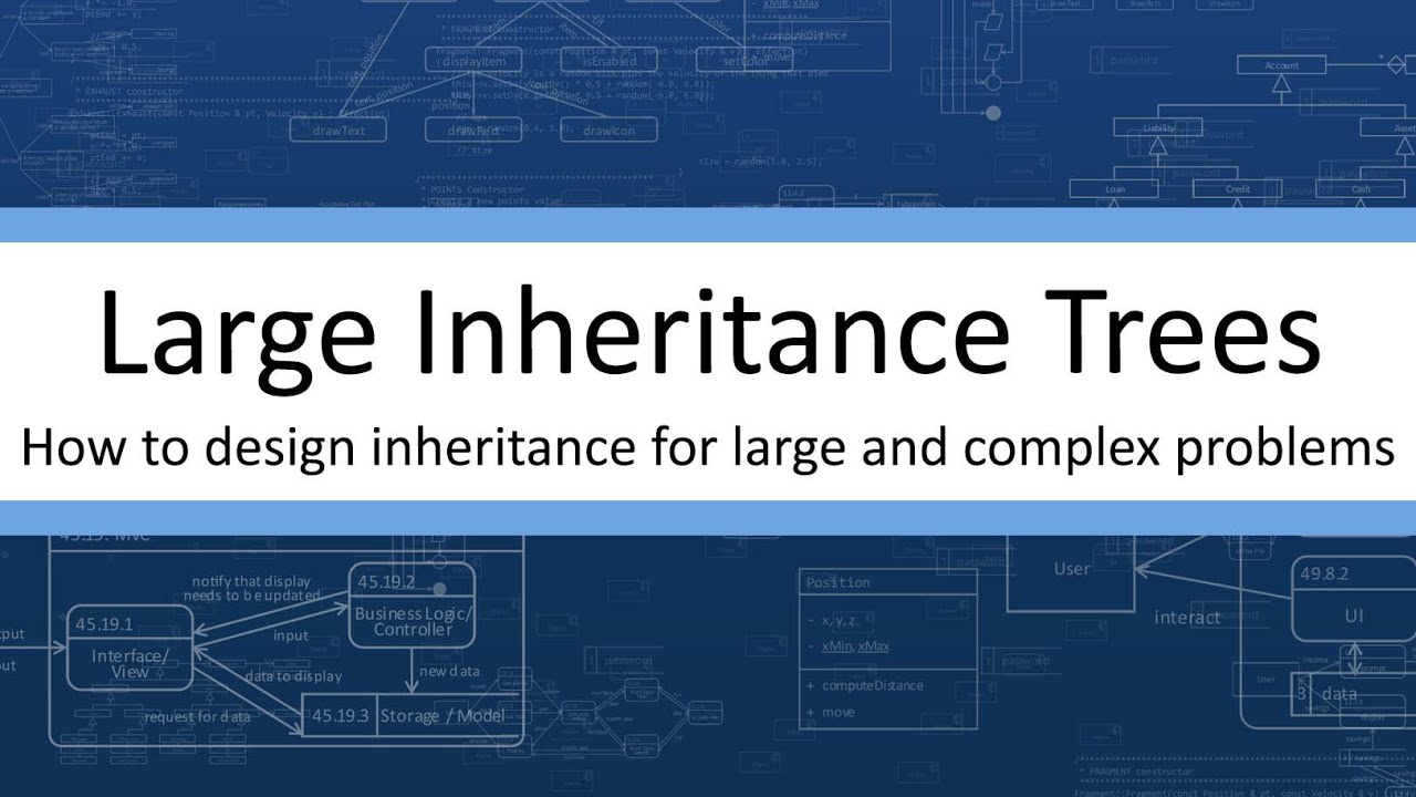 Large Inheritance Trees - Design Best Practices - YouTube