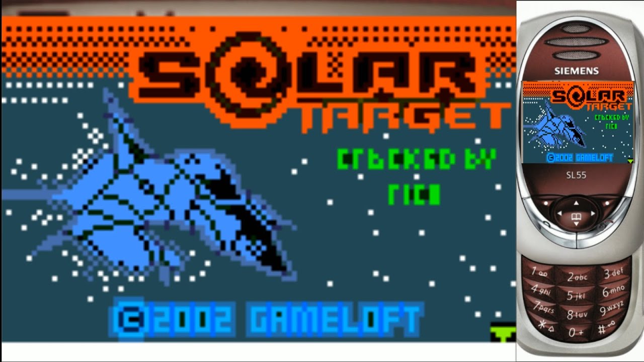 Solar Target RARE JAVA GAME! 