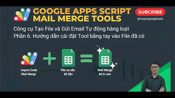 [Mail Merge All-in-one 6] Hướng dẫn cài đặt Tool Mail Merge All in One