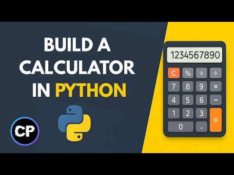 Build a Calculator Using Only Python – Full Tutorial