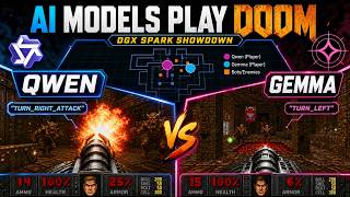 Famous Gemma-4 vs Qwen3.6 Fight in vizDOOM on a DGX Spark Wealth
