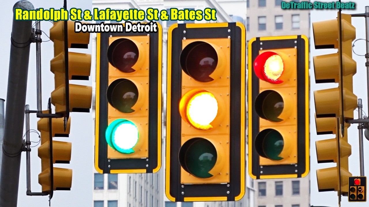 New LED Traffic Lights Upgrade | Randolph & Lafayette