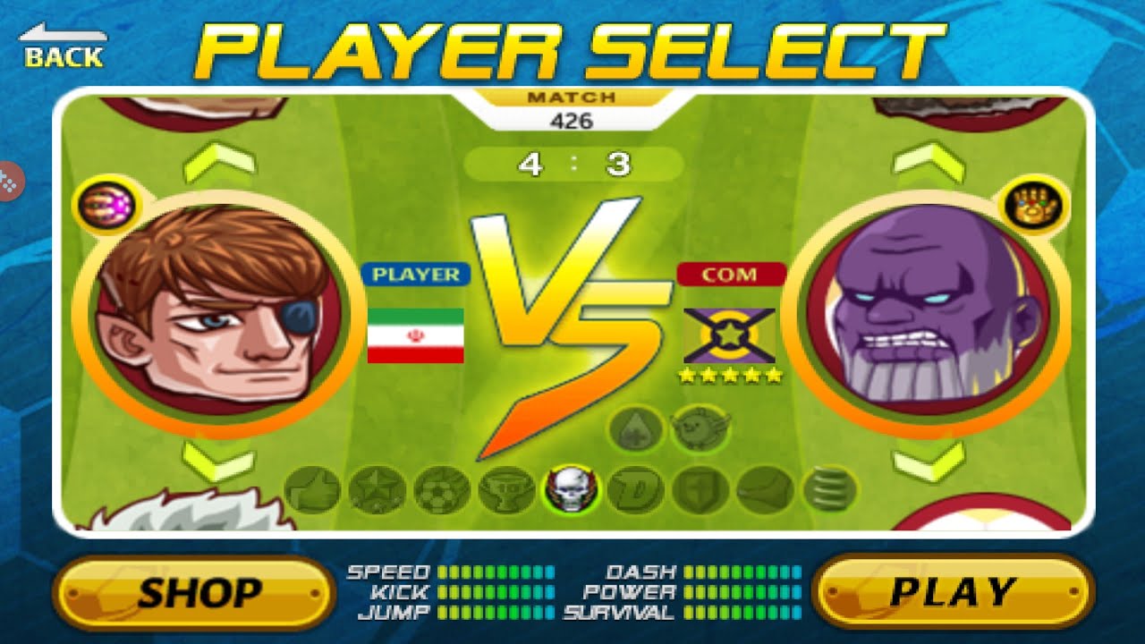 Head Soccer I Irán Vs Henos YouTube