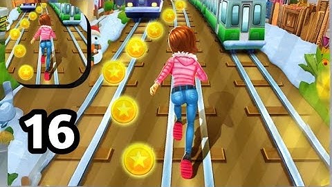 Subway Princess Runner-Gameplay Walkthrough Tutorial Levels Mobile Game Part 16.