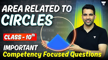 Class 10 Math | Area Related to Circles | CBSE Competency Focused Important Questions by Mandeep Sir