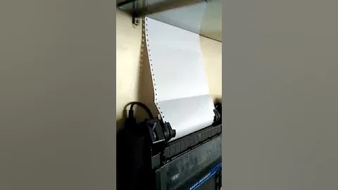 TVS dot-matrix printer unique stand
