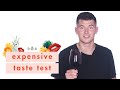 Pro Chef Nick DiGiovanni Tests Cheap v. Expensive Gourmet Foods | Expensive Taste Test | Cosmo