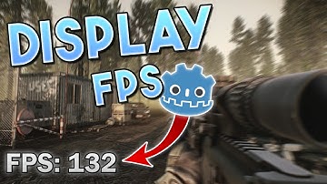 How to DISPLAY your FPS in GODOT C#