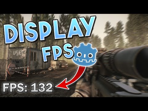How to DISPLAY your FPS in GODOT C#