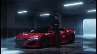 Anime Night Drive to the Mountains 🌧️ | Acura NSX Rain Drift | Cinematic Eurobeat