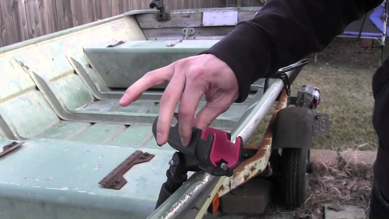 Rod Holders for Jon Boat Set up-- Best types and Installation - YouTube