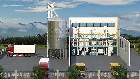 Turnkey 5-7T/H Complete Animal Feed Processing Plant | Feed Pellet Production Line #feedmill