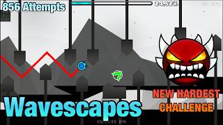 Wavescapes 100% | New Hardest Challenge | 856 Attempts