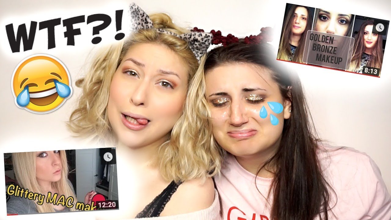 IO E THE LADY RIFACCIAMO IL NOSTRO PRIMO MAKEUP TUTORIAL! 😱