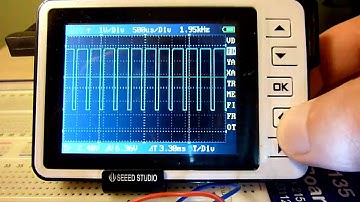 Atmega8 PWM control (duty,polarity,frequency) and  DSO Nano v2