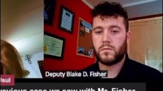 Jill Gillett  and Deputy Blake D Fisher pt1