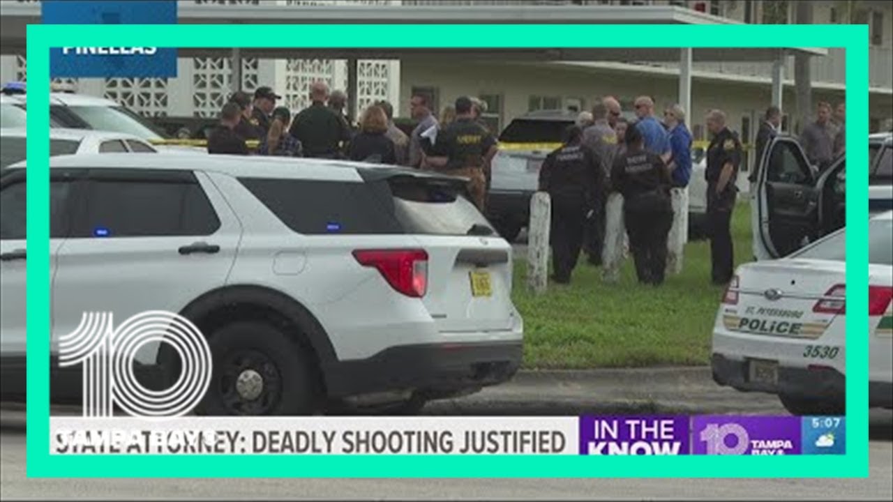 Deputies justified for deadly shooting in Pinellas County - YouTube