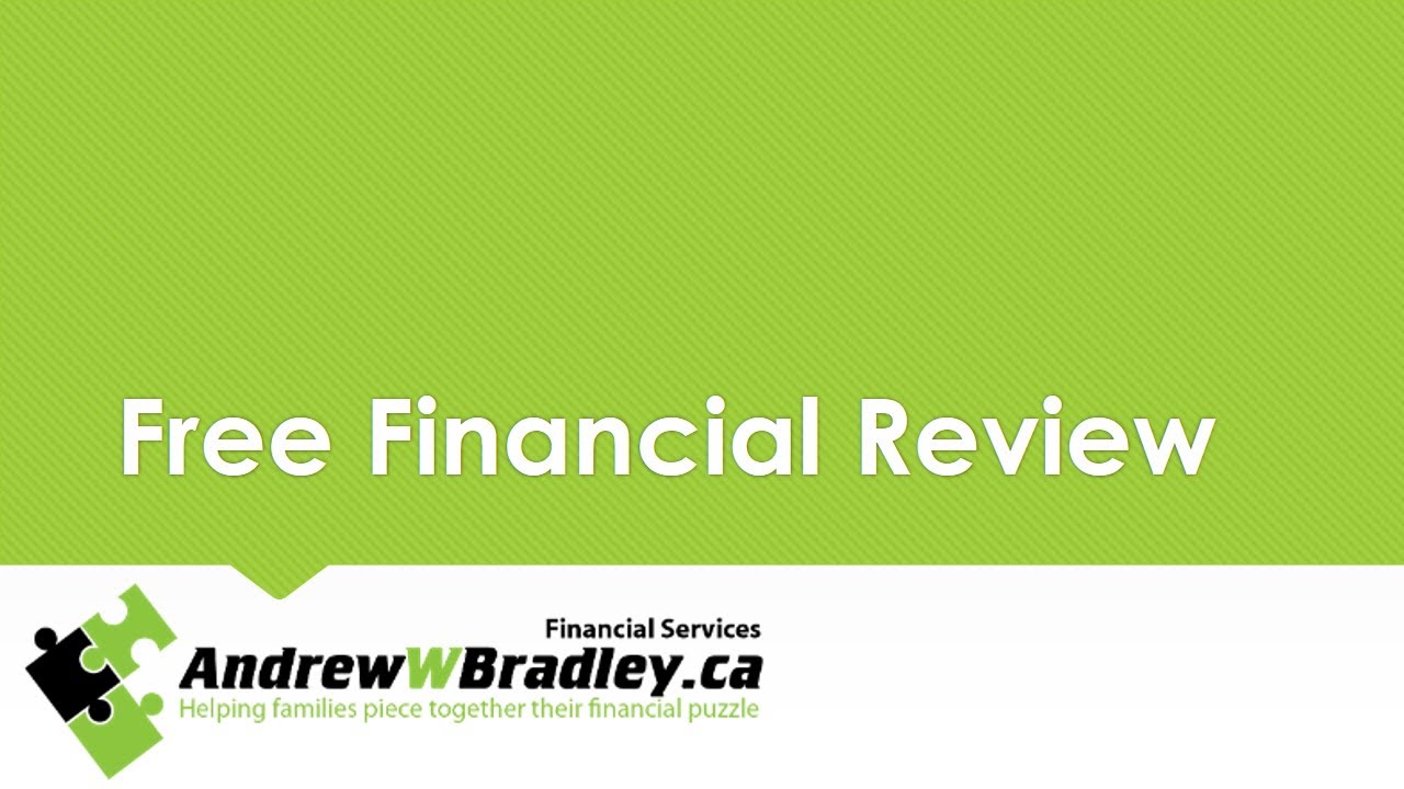 Ottawa Retirement Planner Why should you have a financial review