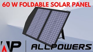 Allpowers 60W Solar Panel Review: Awesome and  cheap!!