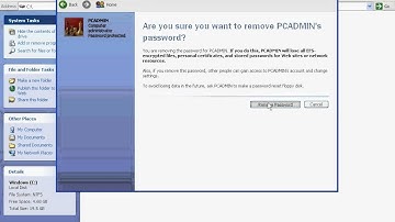 22 Control Panel Removing the Password Administrator Account.wmv
