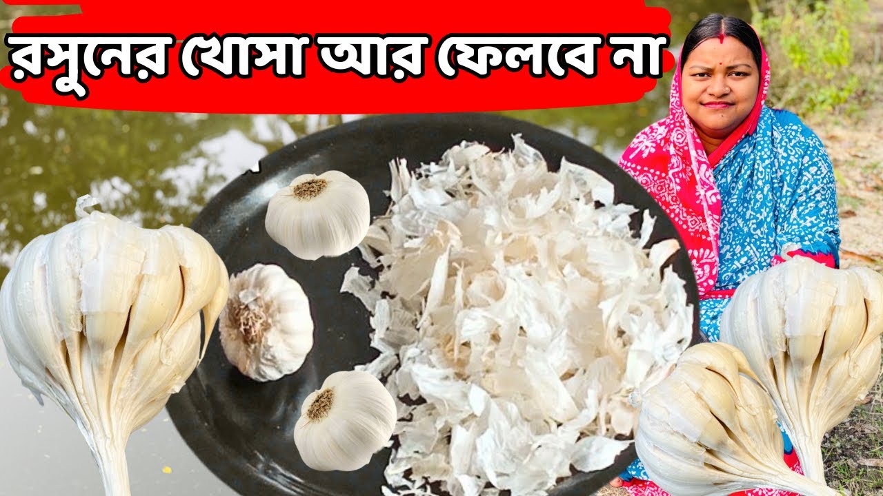 রসুনের খোসা এবার ফেলে না দিয়ে অনেক দামি কাজে লাগান / Benefits Garlic Peel