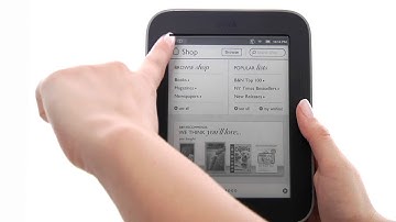 NOOK Simple Touch with GlowLight Quick Nav Bar & Home Screen