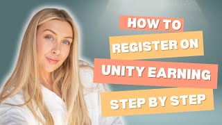 How to Register on Unity Earning E-learning Platform | Step-by-Step Tutorial