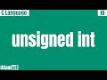 unsigned int data type in c programming | size of | range of | what is unsigned int  in c Language