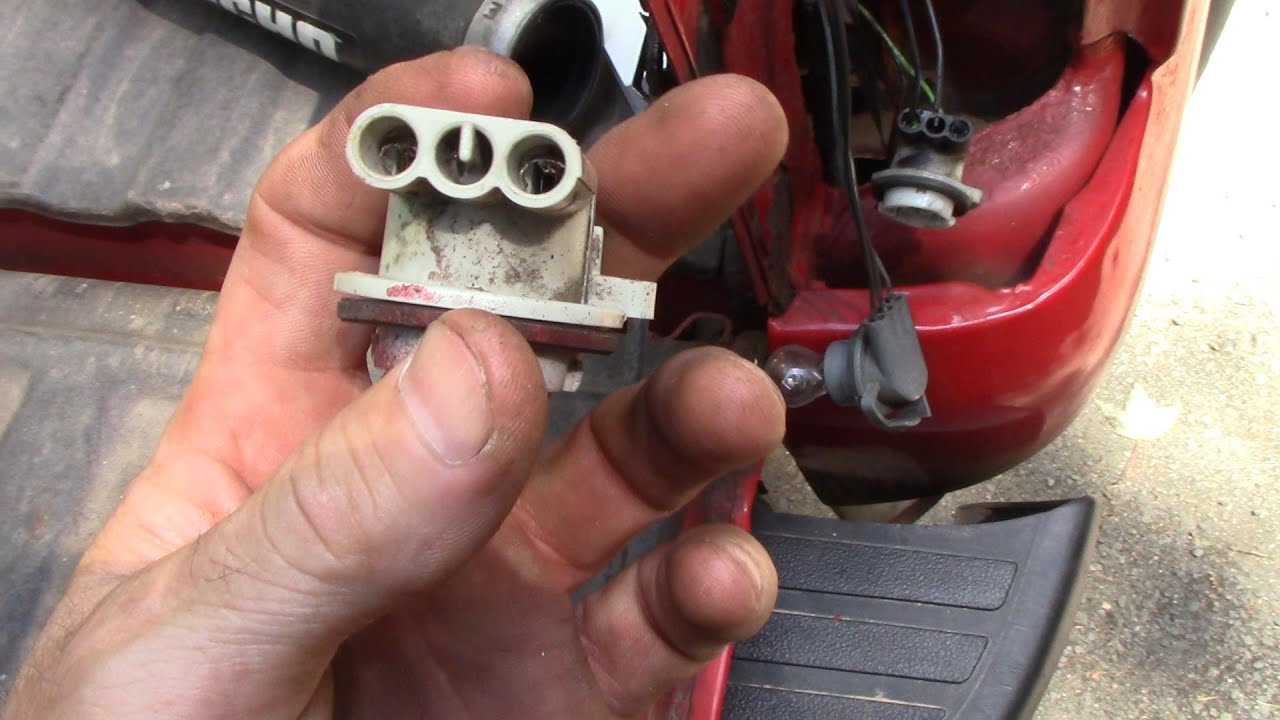 GM brake light socket repair YouTube