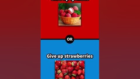 What would you rather #quiz #games #wouldyourather 18