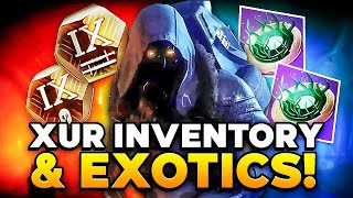 Destiny 2 - XUR INVENTORY &amp; EXOTICS STREAM! What does Xur have for August 8th?