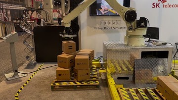 CMES Robotics - Random Depalletization Demo at PackExpo 2021