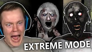 I Played Granny's NEW Update on EXTREME Mode and it was TERRIFYING