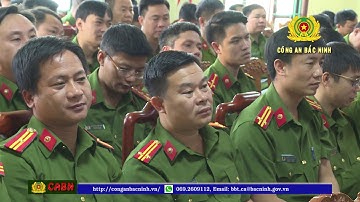 Tập huấn Công tác quản lý Nhà nước về PCCC và CNCH cho Công an chính quy cấp xã